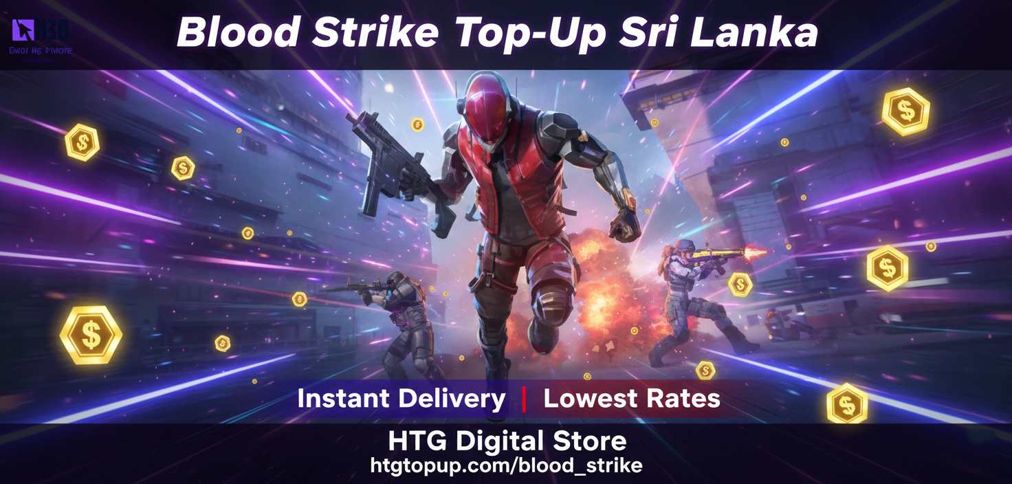Blood Strike top-up in Sri Lanka via HTG Digital Store