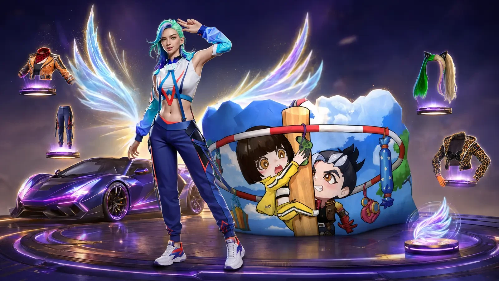 Free Fire Top-Up Event 2026: All Rewards from 100 to 2,000 Diamonds