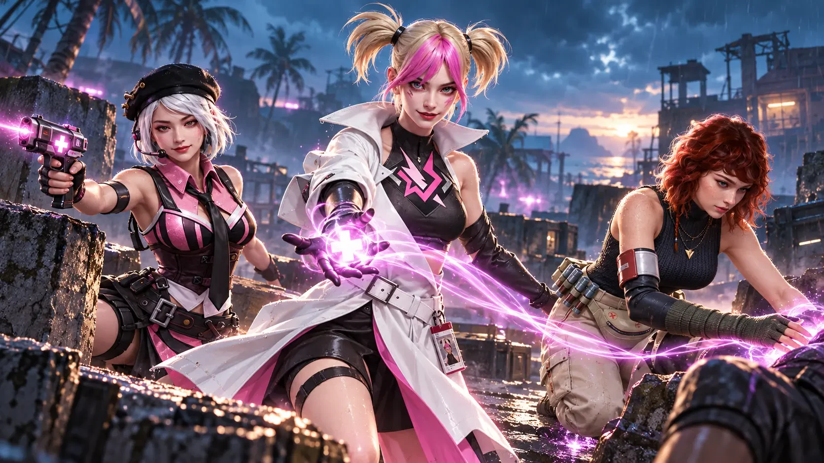 Free Fire Support Squad Guide: Kassie, Kapella, Olivia and Dimitri