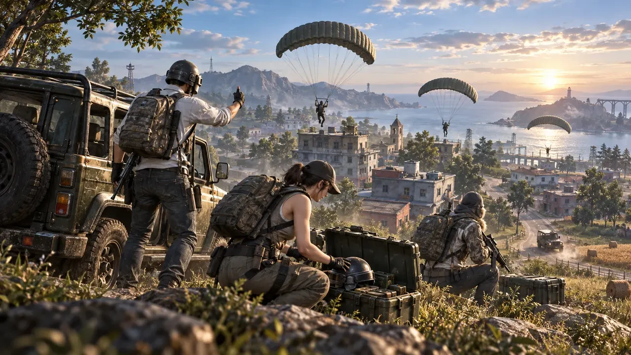PUBG Mobile Squad Landing Guide: Drop Routes, Loot Roles and Rotations
